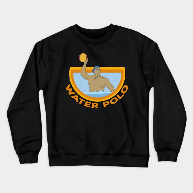 Water Polo Crewneck Sweatshirt by DiegoCarvalho